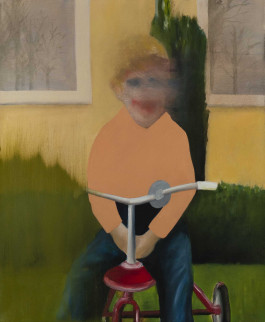 Mein kleines rotes Dreirad